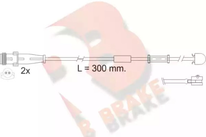 Контакт (R BRAKE: 610504RB)